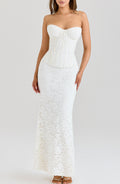 Solaine Lace Corset Gown
